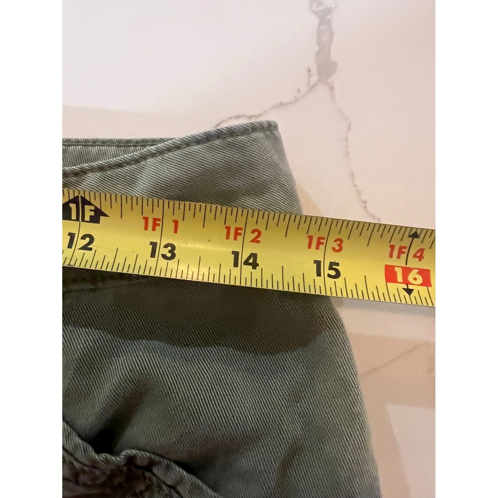 Maurice's Olive Green Cargo Pants Women's Size‎ 6 Utility Style Casual - Picture 5 of 6